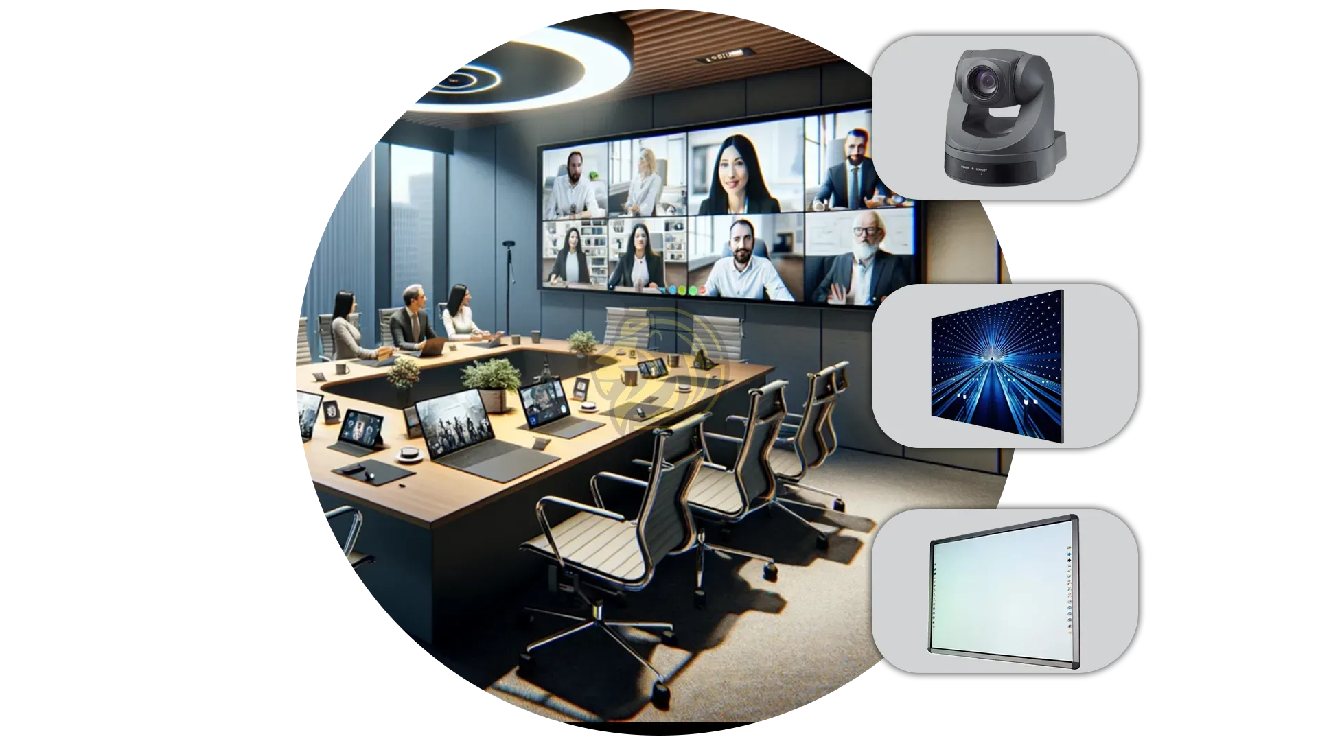 تجهیز تصویری اتاق کنفرانس