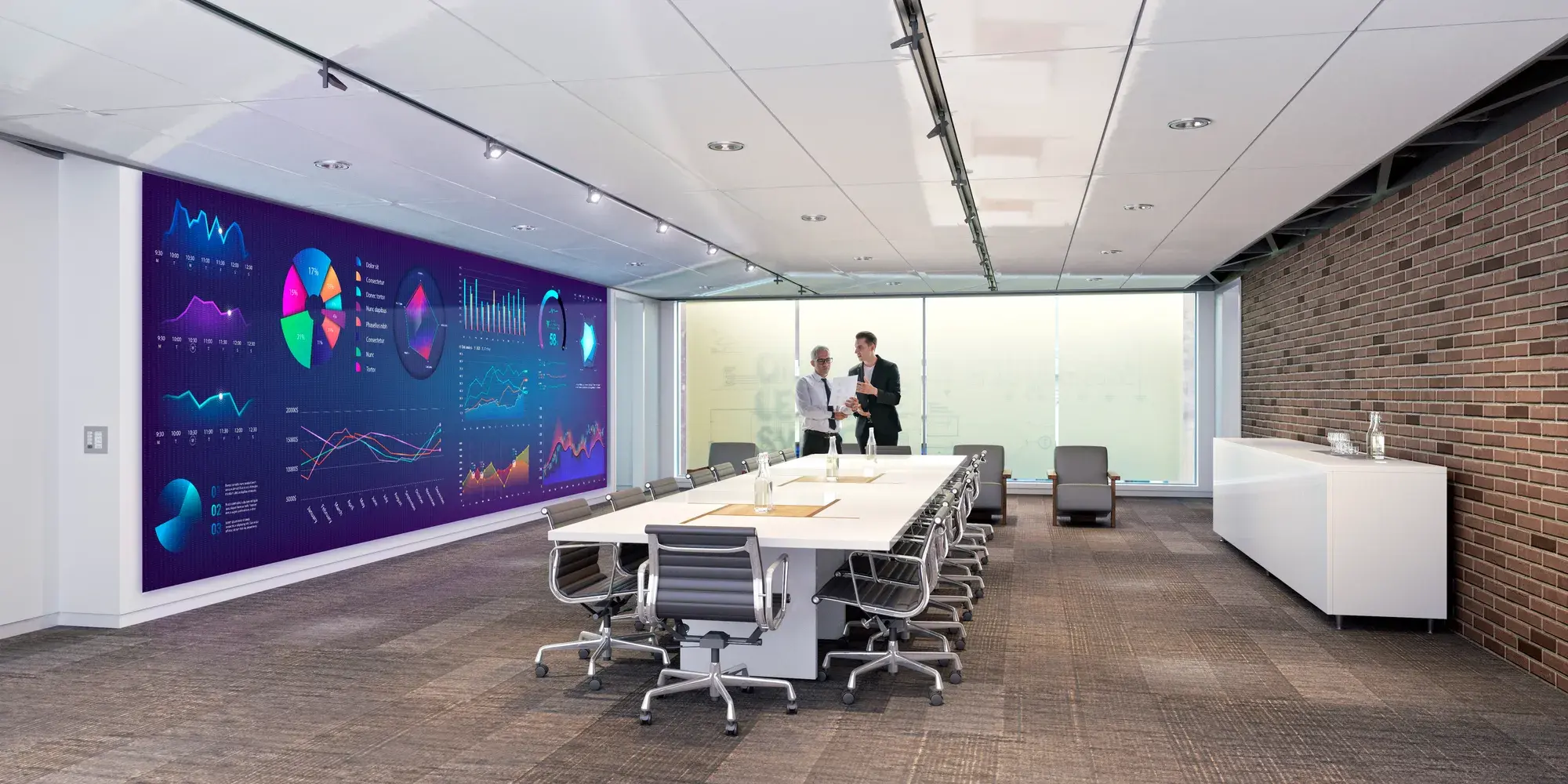 ویدئو وال صنعتی