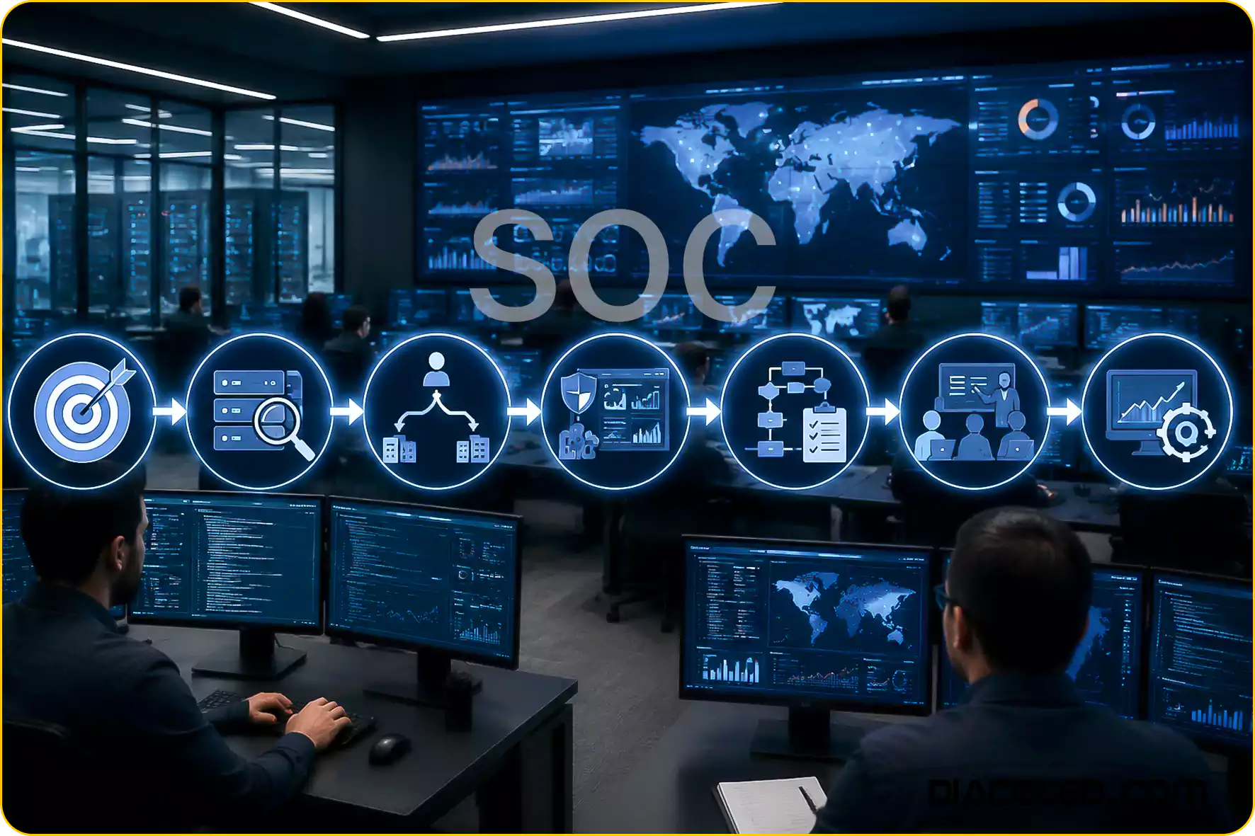 وظایف اتاق soc