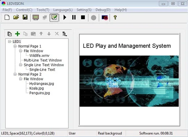 دانلود نرم افزار led vision