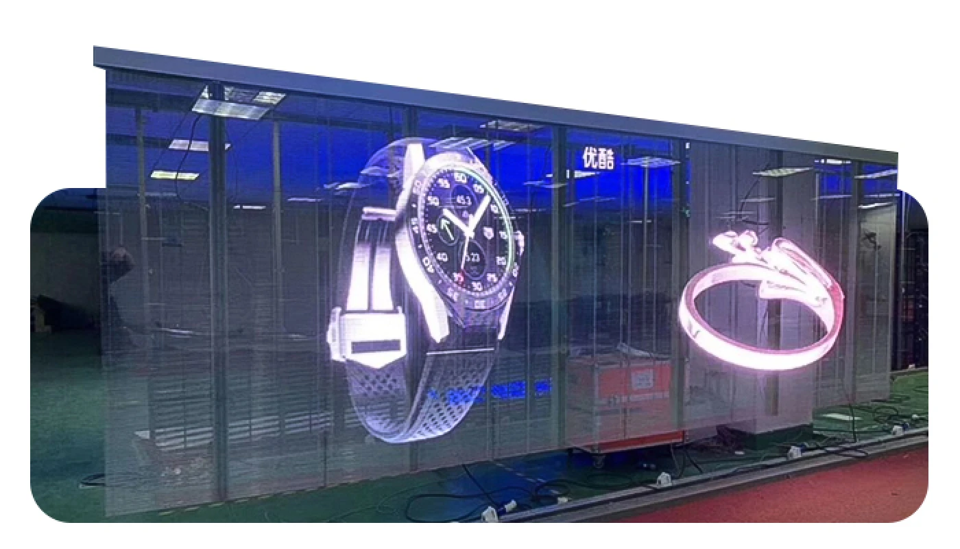 ال ای دی transparent