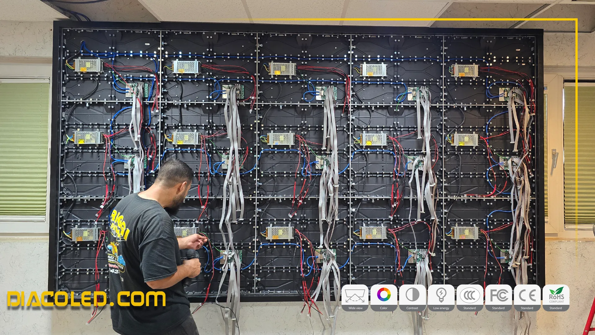 ویدئو وال led