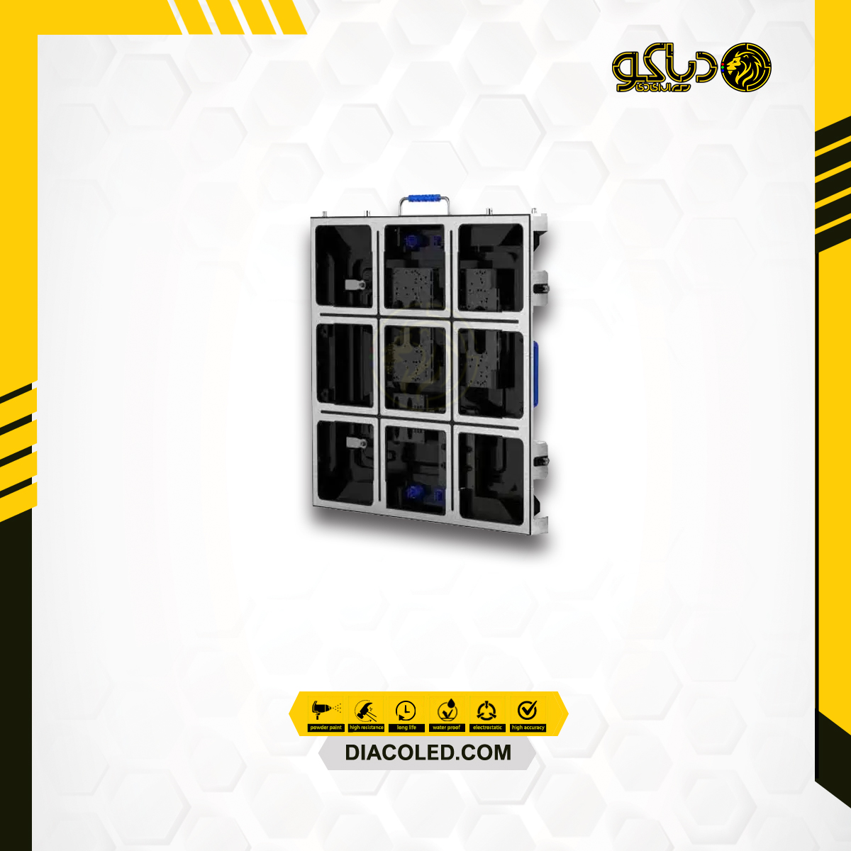 576*576-A ALUMINIUM CABINET P3 P6 LED SCREEN