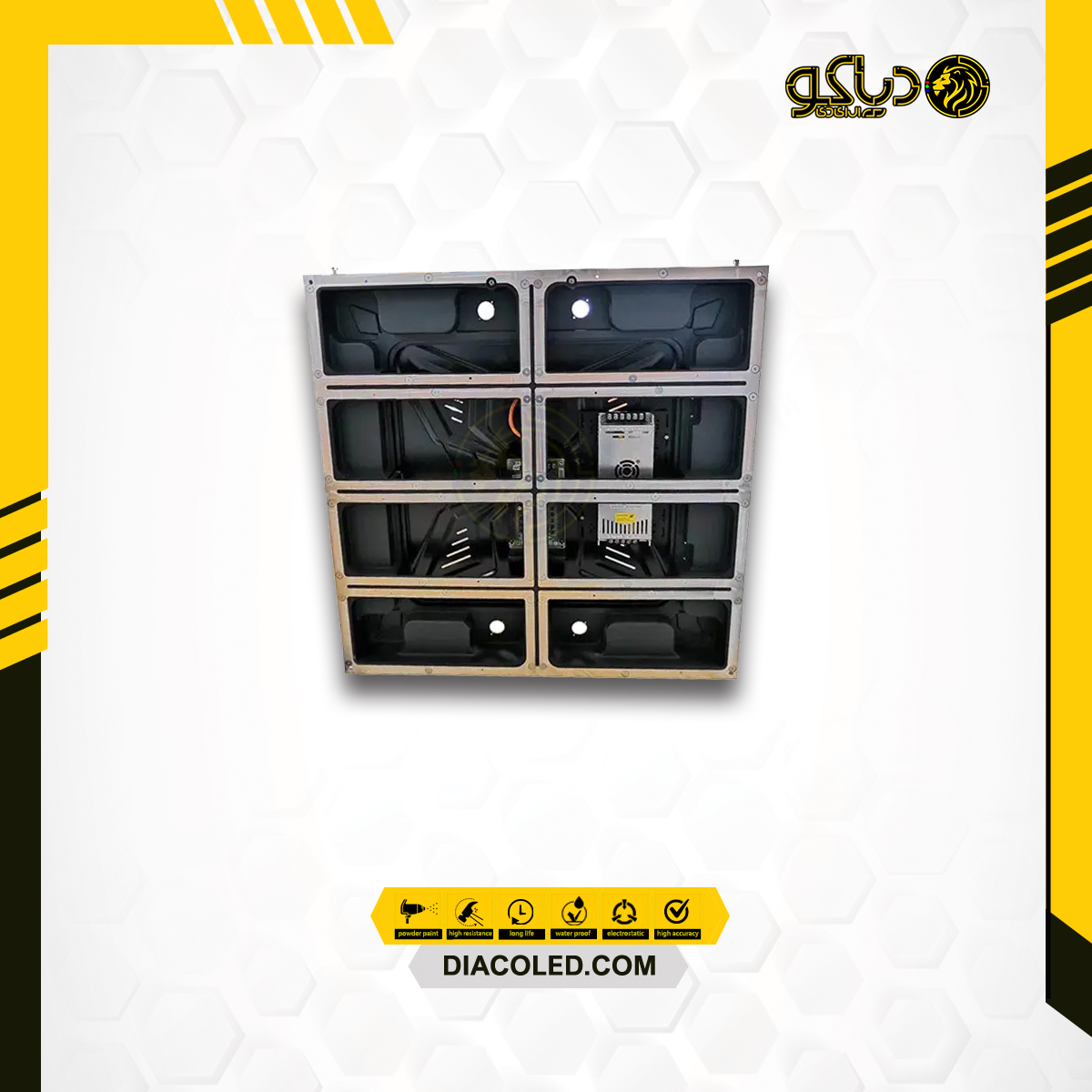 640*640-B ALUMINIUM RENTAL CABINET P4 P5 P8 P10 320160 MODULE