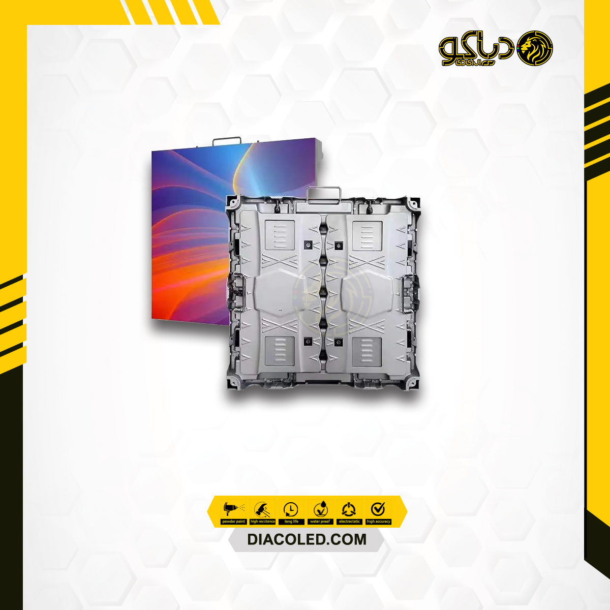 768*768-B MAGNESIUM ALLOY P4 P8 LED DISPLAY CABINET