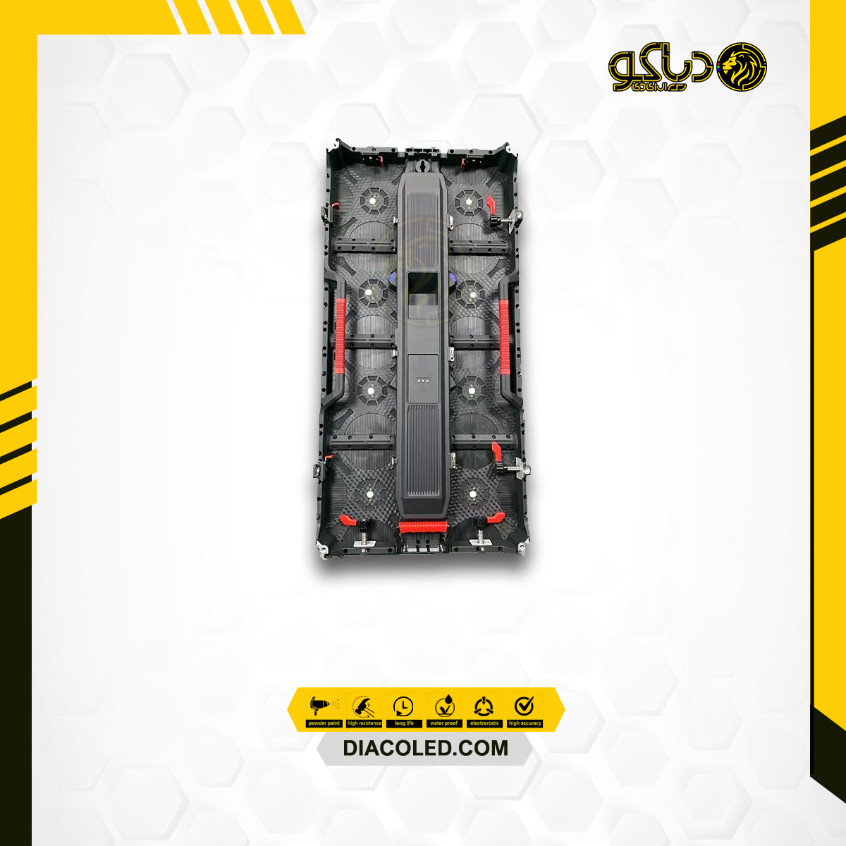 500*1000A ALUMINIUM ALLOY CABINET P3.91 P4.81 250250 MODULE