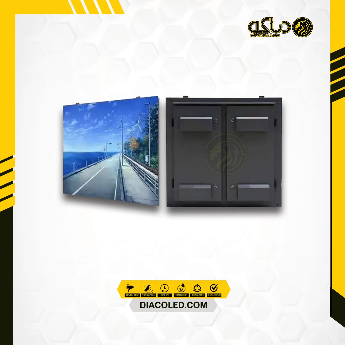 کابینت فلزی فضای خارج (960*960)-ip65