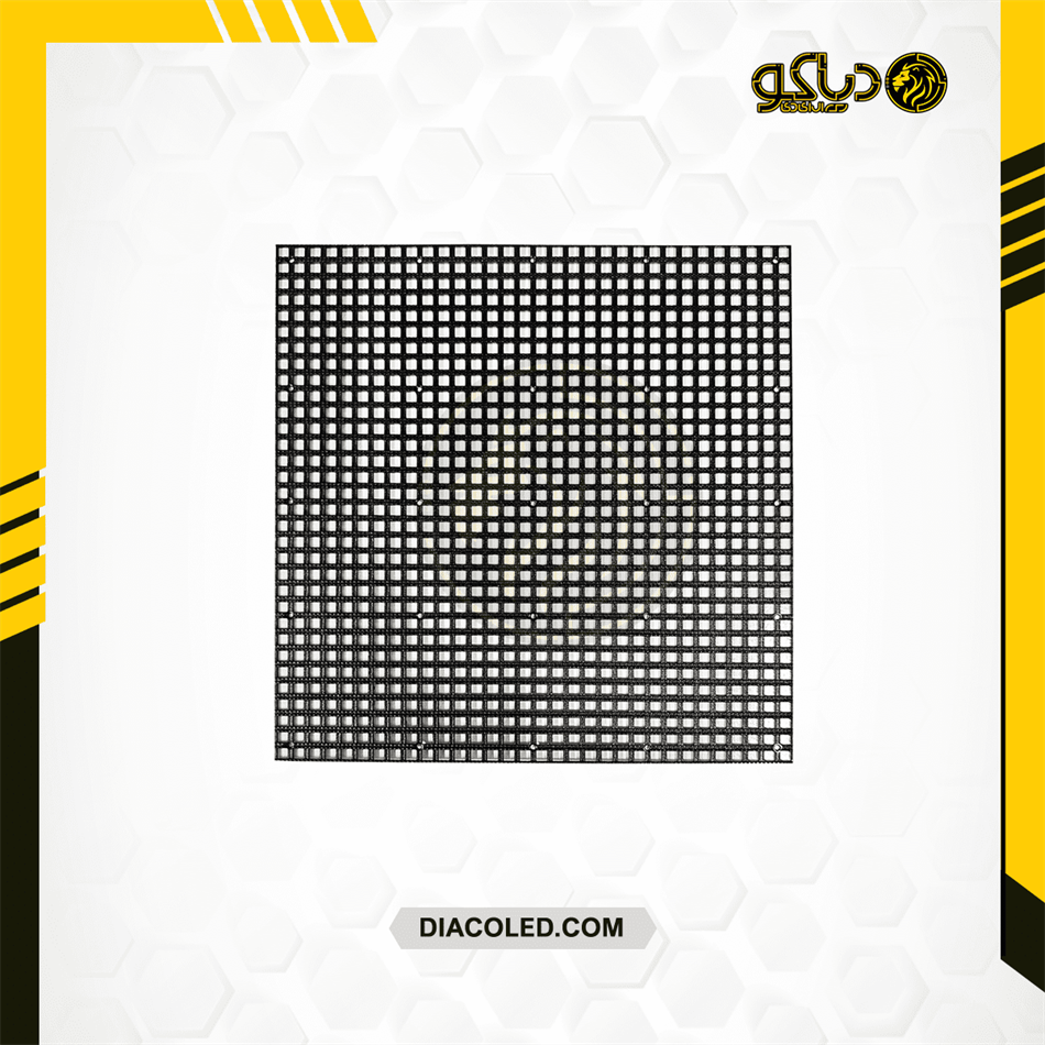 p4 simple led module mask