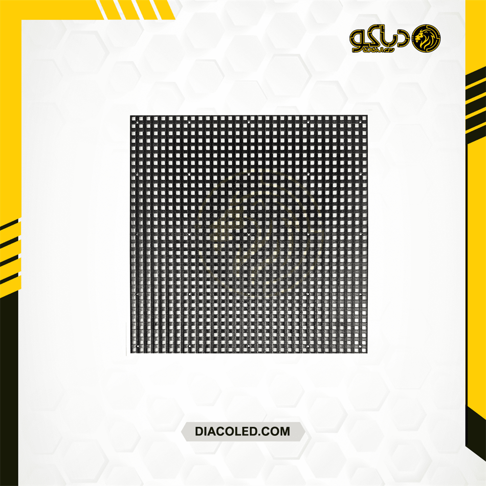 p5 simple led module mask