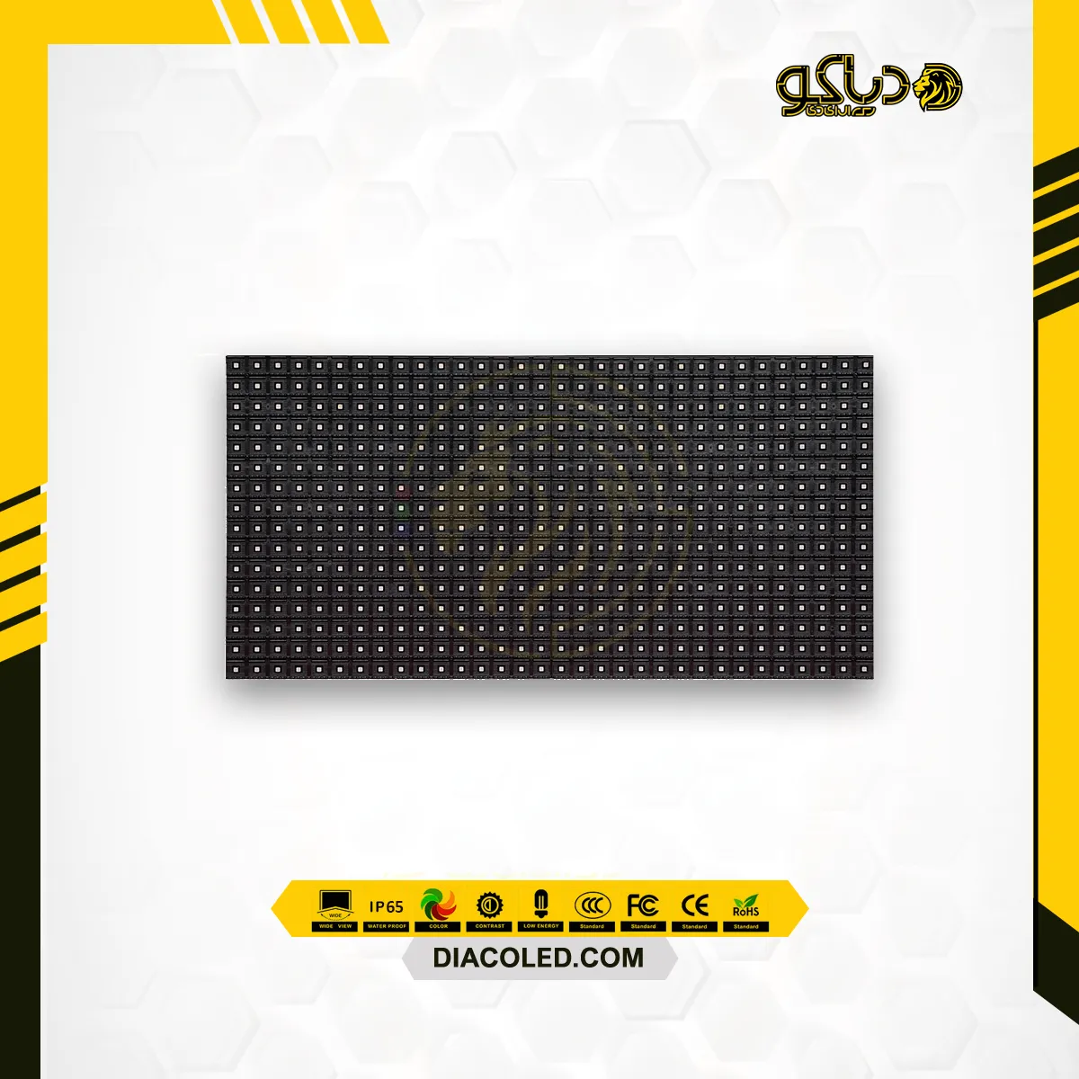 ماژول تمام رنگی GKGD p10-smd-2727-1/4s 