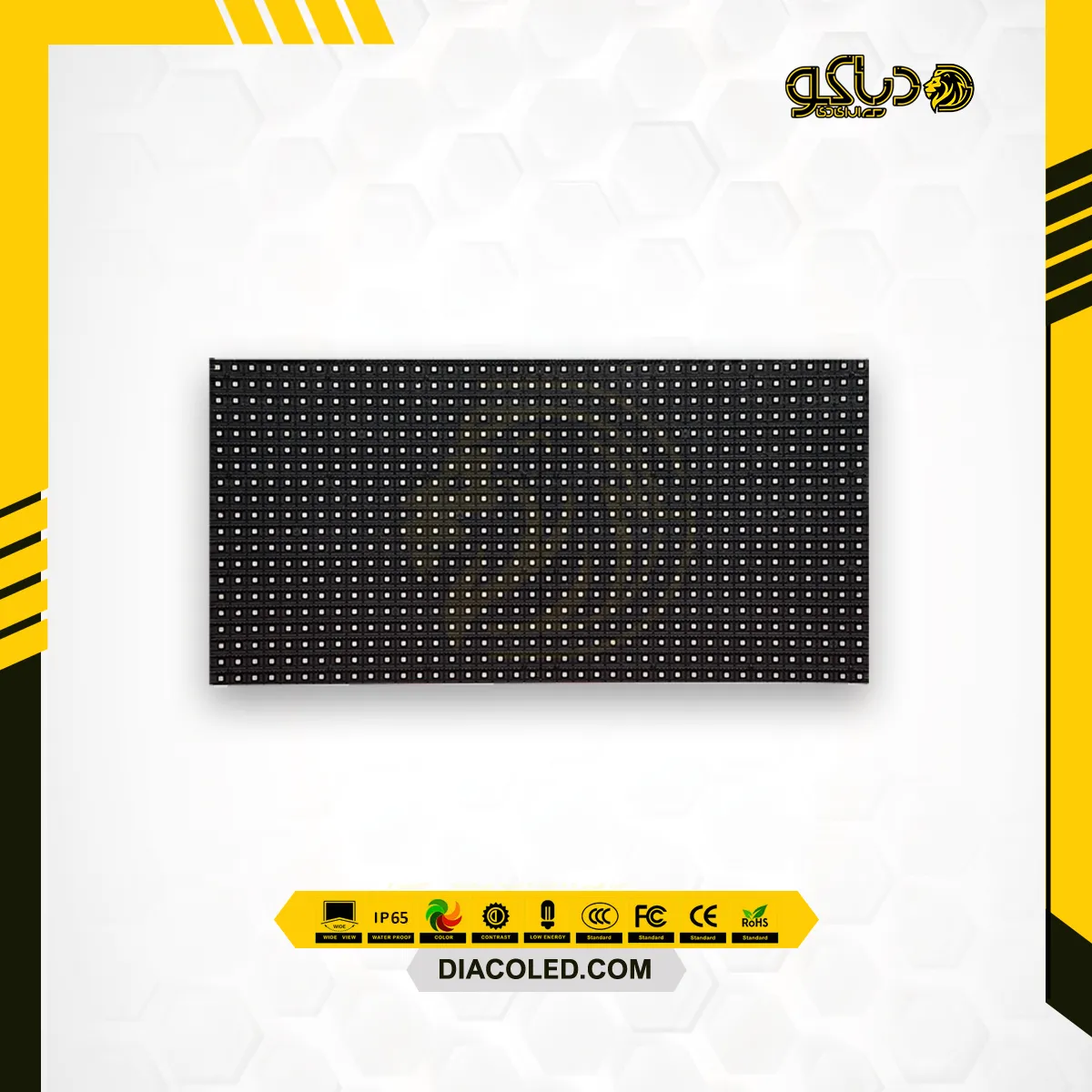 ماژول تمام رنگیGKGD p8-smd-2727-1/5s 