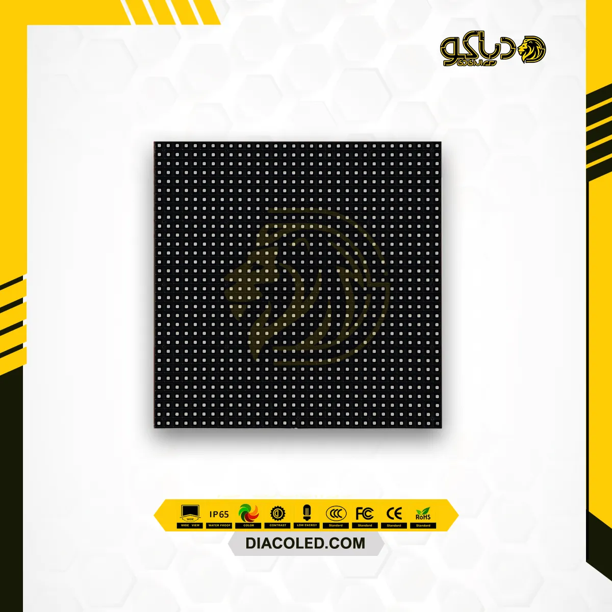 ماژول تمام رنگیGKGD  p6-smd-2727-1/8s 