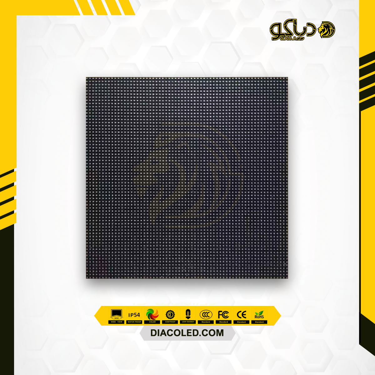 ماژول تمام رنگی GKGD-p3.076-SMD2020- 19.2 *19.2