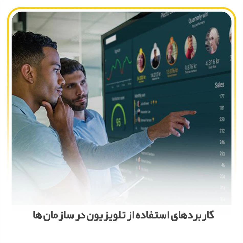 کاربرد های استفاده از تلویزیون در ادارات وسازمان ها