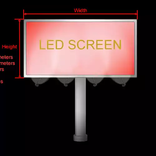 راهنمای کامل انتخاب بهترین سایز نمایشگر  LED